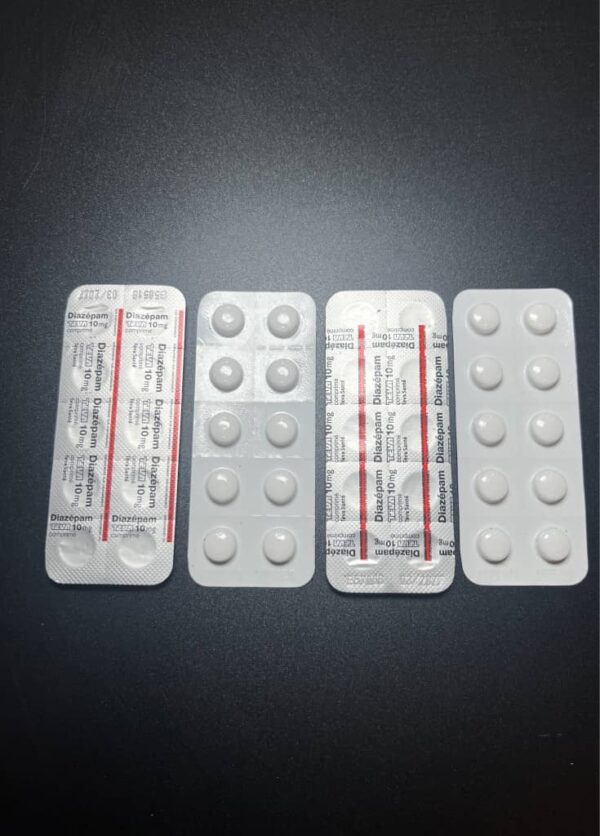 10MG DIAZEPAM PER PILL 10 PILLS PER STRIP EUROPEAN SCRIPT.